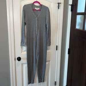 Victoria's Secret Vintage 80s Victoria’s Secret Country Thermal Henley pajamas M